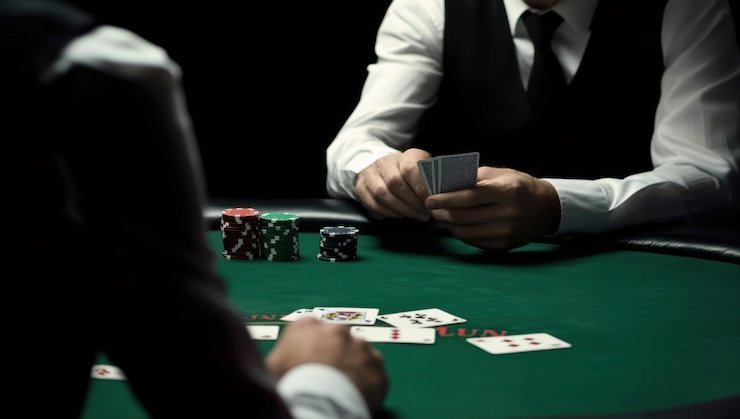 Teen Patti live dealer table on ulartoto login showing cards, player positions, and betting interface